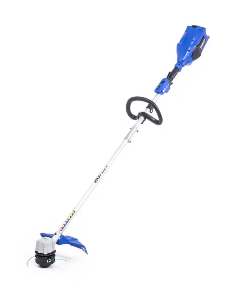 Kobalt 80Volt Max Baretool 16in Straight Cordless String Trimmer 2nd Generation Battery Not Included