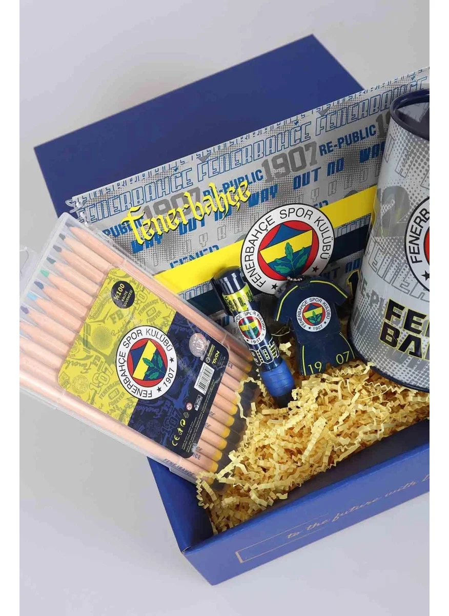 Fenerbahçe Dekomus Special Boxed Licensed Painting and Stationery Set