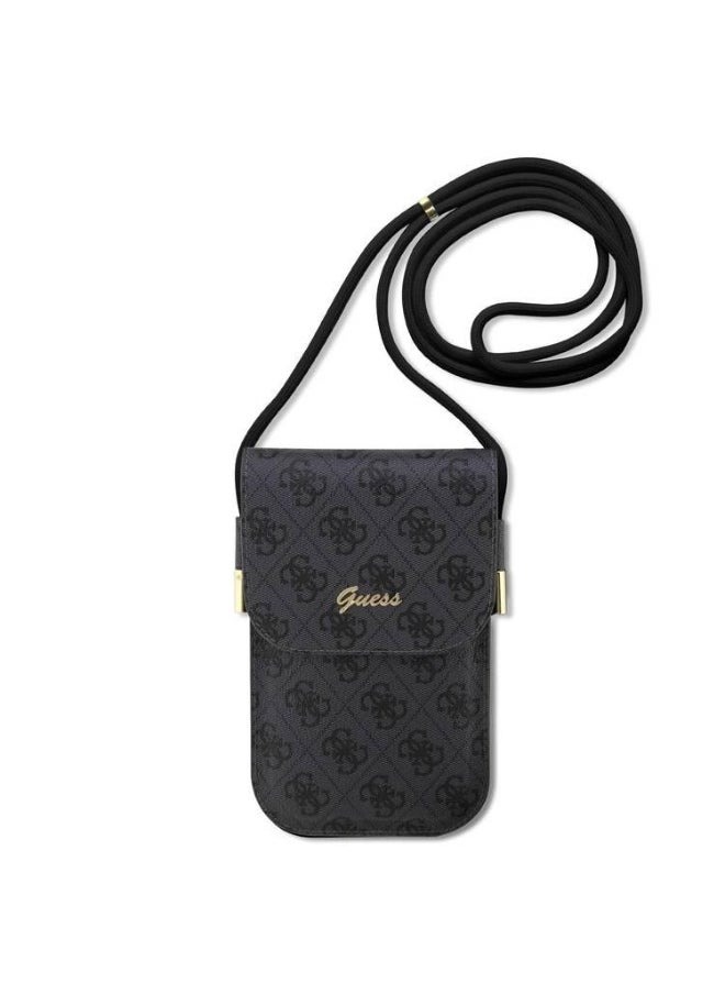 GUESS - Guess 4G Cord Script Wallet Bag - Image 1