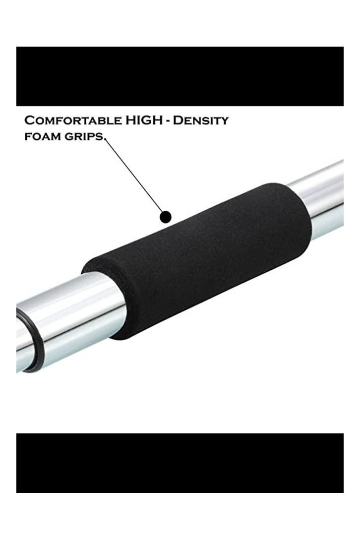 TNGames DoorFit Pro Doorway Pull-Up Bar Upgrade｜300lbs Capacity｜Anti-Slip Cushioned Grips｜No-Drill/Screw Dual Modes｜Includes Training Guide (PP-61352Pro) - Image 5