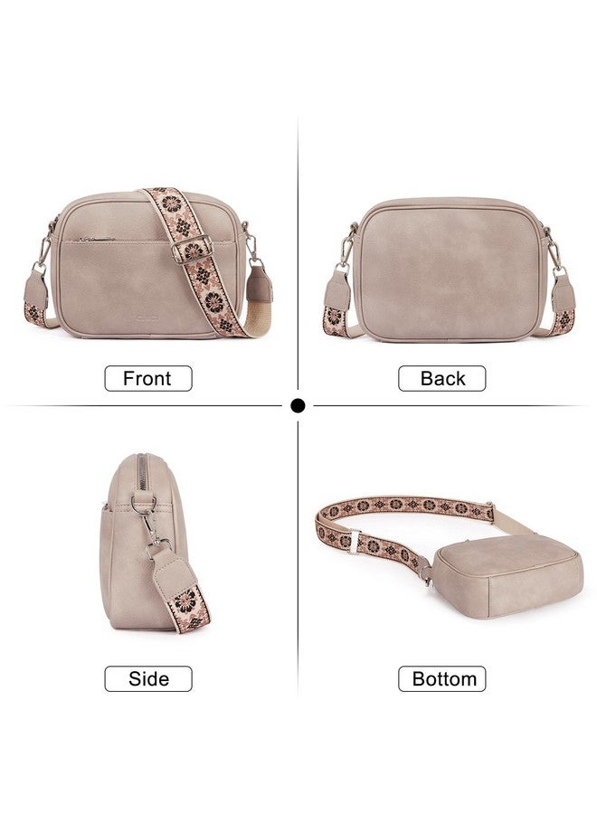 CLUCI Crossbody Bags For Women Trendy Vegan Leather Shoulder Handbags，Purses For Women With Adjustable Wide Strap - Image 5