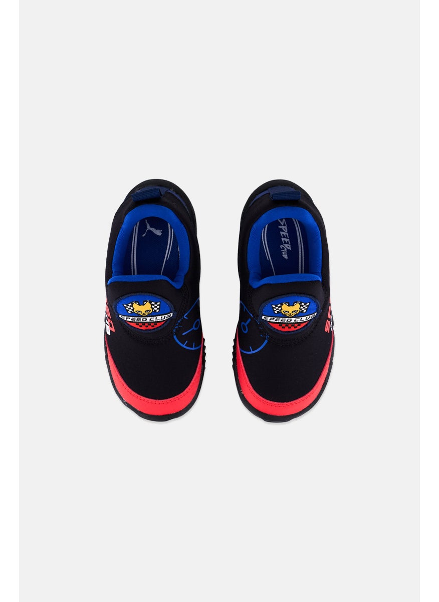 PUMA Toddlers Boy BMW MMS Bao Kart Inf Slip On Shoes, Black  - Image 3