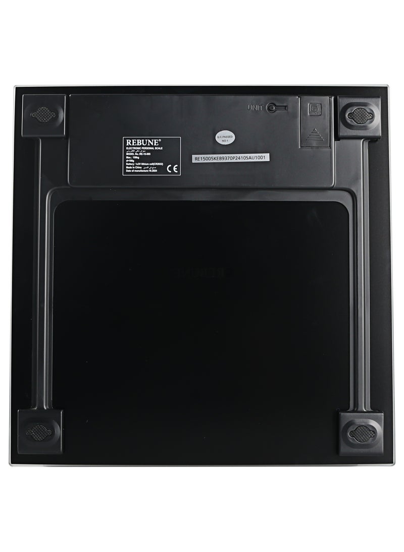 ريبون ميزان رقمي للجسم بدقة استشعار عالية ، يزن إلى 150 كجم، متعدد الألوان - Image 3