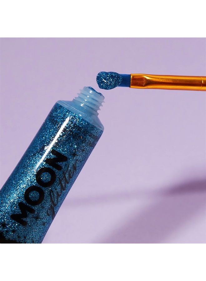 Moon Glitter Holographic Face & Body Glitter Gel by Moon Glitter - 12ml - Yellow - Glitter Face Paint - Image 2
