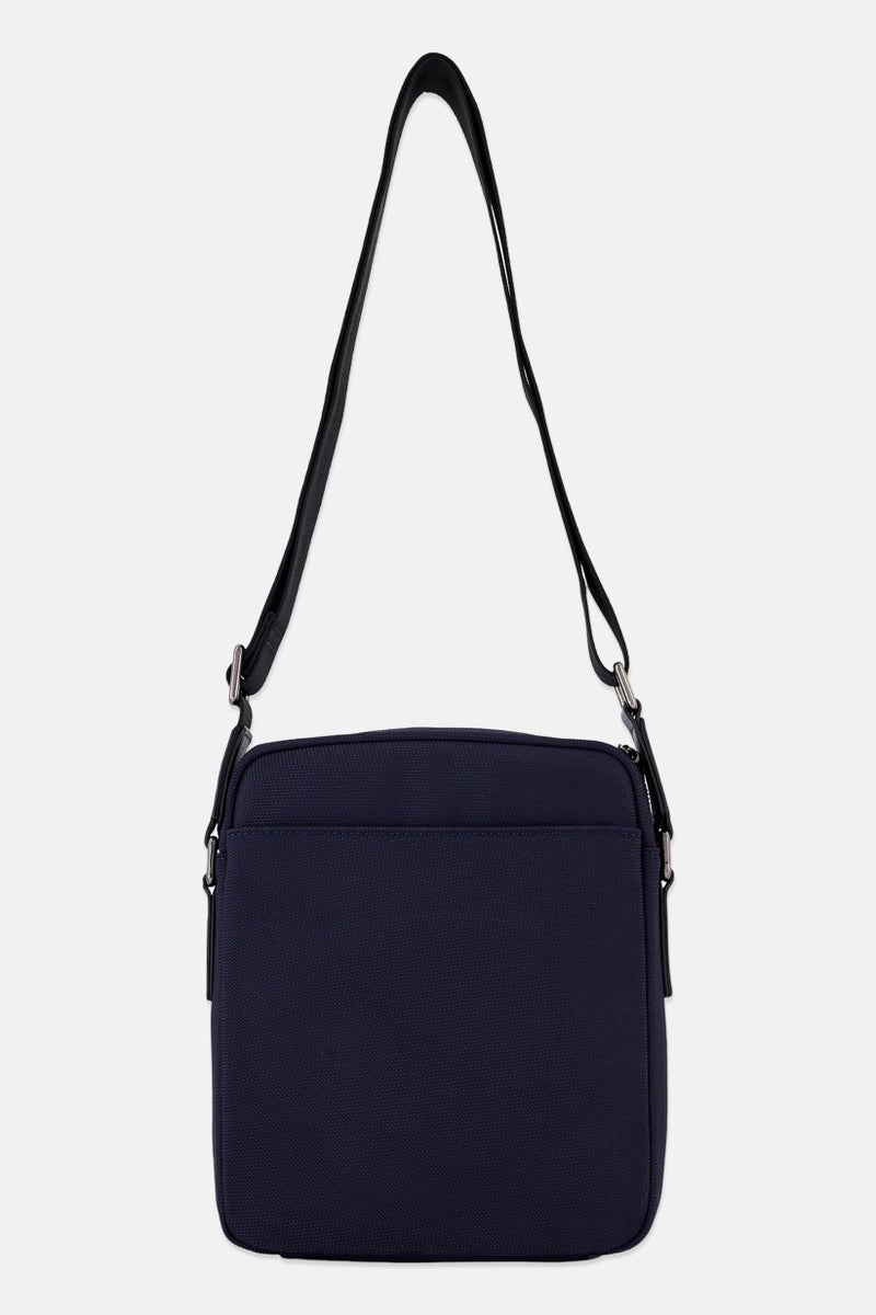 CERRUTI 1881 Men Brand Logo Cross Body Bag, Navy  - Image 3