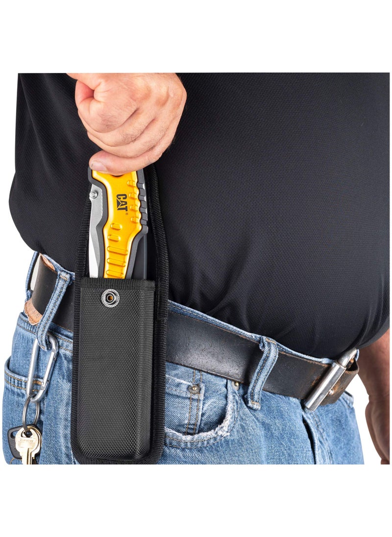 CAT Cat 2 Piece XL Multi-Tool and Multi-Tool Key Chain with Light Gift Box Set - 240240, Yellow  - Image 5
