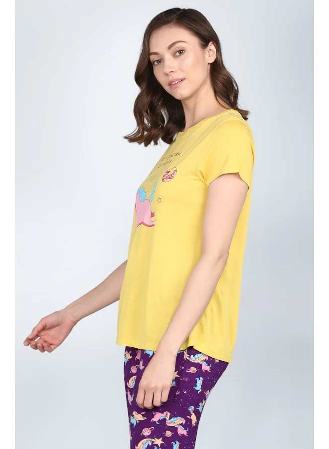 NeceSera Spaced Out Unicorn Pajama Set