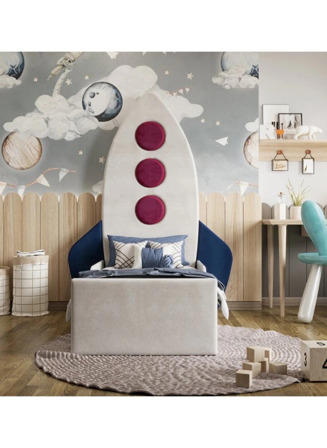 Up'n'Away Rocket Kids Bed 200x40x90Cm - pzsku/Z8384F0E5B85639592EBCZ/45/_/1729488875/9d837458-82d5-4f8d-b8e6-e8cc6ec05a3c