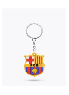 MARIO DRAFTS FC Barcelona Official Logo Football Keychain, Metal Chain with PVC Pendant  - Image 5