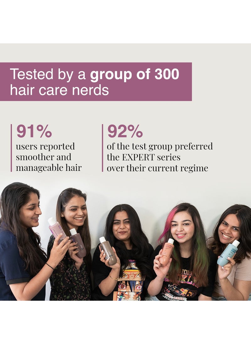 BARE ANATOMY Bare Anatomy Ultra Smoothing Hair Shampoo | Restores Smoothing & Texture by 37% | Dry & Frizzy Hair | Powered By Carbohydrate Complex & Niacinamide | Paraben & Sulfate Free | For Women & Men | 250ml  - Image 4