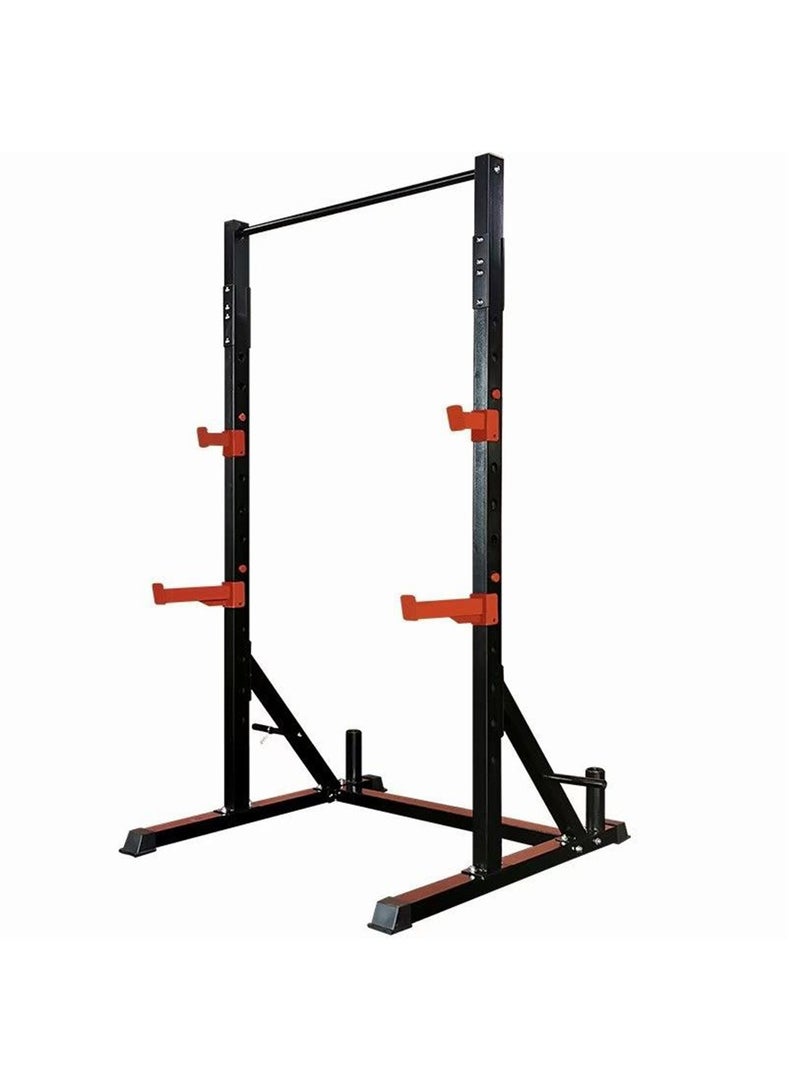 مارشال فيتنس حامل رفع الأثقال من مارشال فيتنس، قفص رفع الأثقال، برج رفع الأثقال، حامل رفع الأثقال، حامل رفع الأثقال، حامل رفع الأثقال، حامل رفع الأثقال، معدات رياضية منزلية، لون أسود، MF-2819 - Image 2