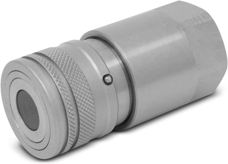 Summit Hydraulics 5/8 SAE -10 Flat Face Quick Connect Couplers Set with Dust Caps - Image 5