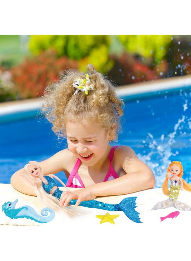 BETTINA Mermaids Princess Doll with Little Mermaid Doll & Seahorse Play Set | Mermaid Gifts for Girls|Mermaid Toys for 3 to 7 Year Olds - Image 5