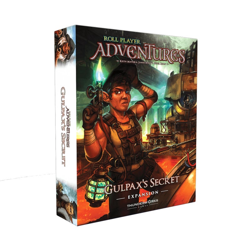 Thunderworks Games Roll Player Adventures Gulpaxs Secret Expansion Thunderworks Narrative Board Game Age 14 14 Players 90150 Min - Image 3