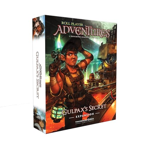 Thunderworks Games Roll Player Adventures Gulpaxs Secret Expansion Thunderworks Narrative Board Game Age 14 14 Players 90150 Min - Image 1