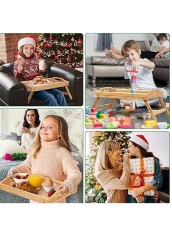 ترابيزة خشب برجول سهلة الطى للافطار - Image 3