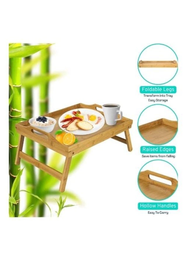 ترابيزة خشب برجول سهلة الطى للافطار - Image 4