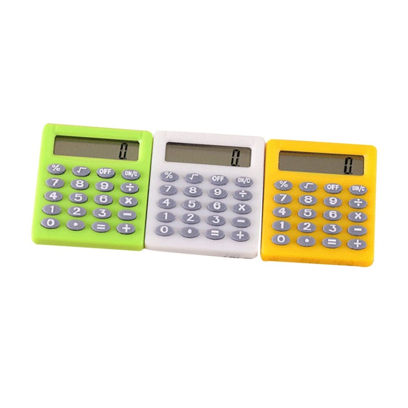 6 Pack Portable Electronic Calculator For Students 2 Pieces Per Package - Image 3