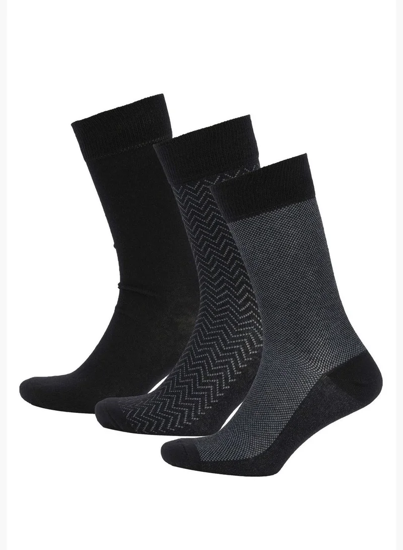 DeFacto 3 Pack Man High Cut Socks