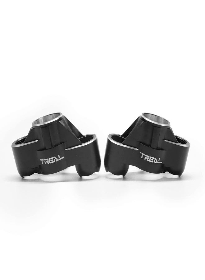 TREAL Aluminum 7075 Front Steering Blocks Knuckles for Arrma 1:8 KRATON 6S Extreme BASH (EXB) (Black) - Image 5