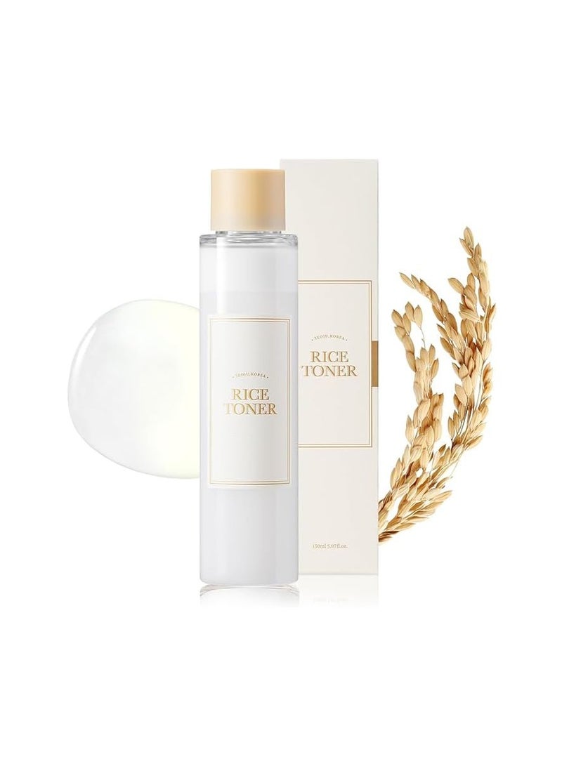 Zard تونر الأرز المرطب للبشرة المتألقة - 77.78% مستخلص أرز، جوهر حليبي مع النياسيناميد، نباتي وخالي من العطور، ترطيب عميق للبشرة الجافة، الباهتة، والمختلطة، 5.07 أونصة سائلة - Image 1