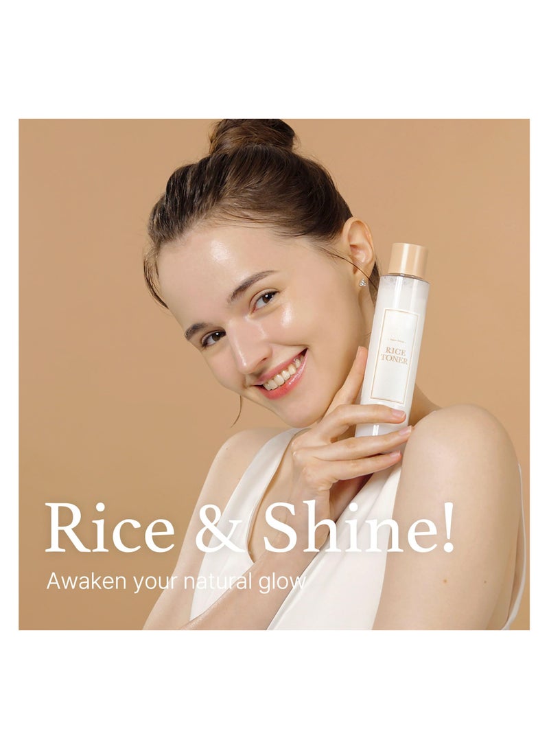 Zard تونر الأرز المرطب للبشرة المتألقة - 77.78% مستخلص أرز، جوهر حليبي مع النياسيناميد، نباتي وخالي من العطور، ترطيب عميق للبشرة الجافة، الباهتة، والمختلطة، 5.07 أونصة سائلة - Image 3