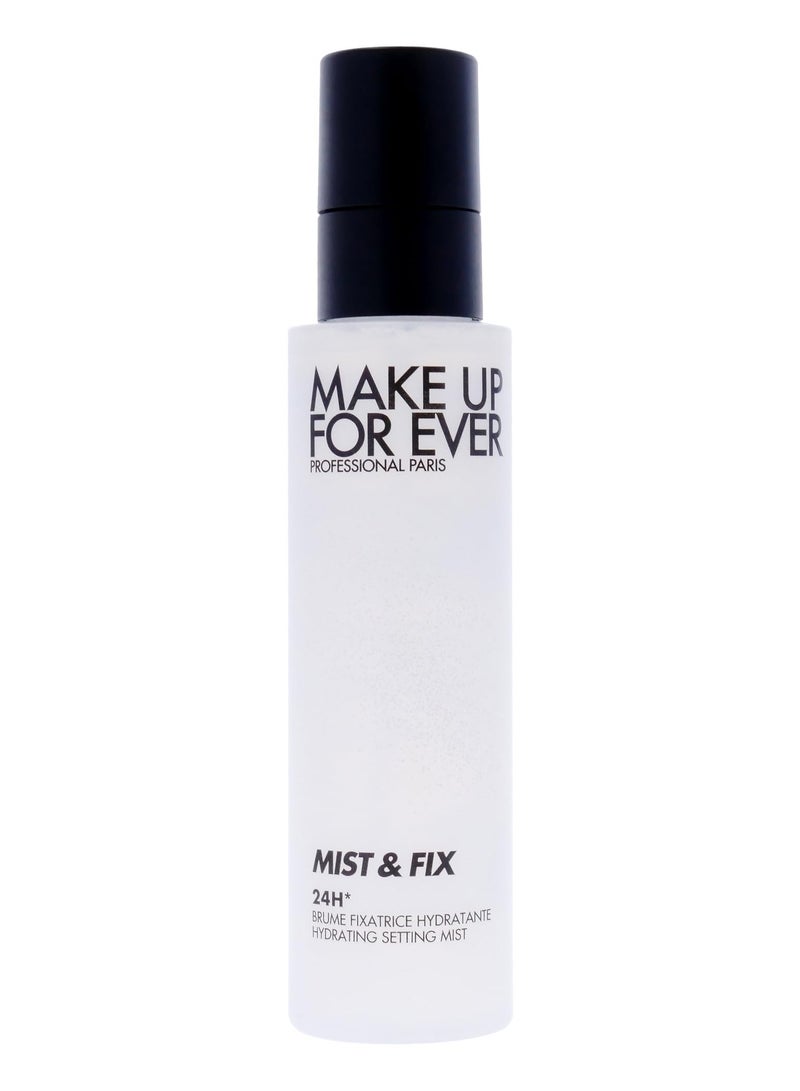 MAKE UP FOR EVER Mist & Fix 24HR Hydrating Setting Spray – Dewy, Long-Lasting - Image 2