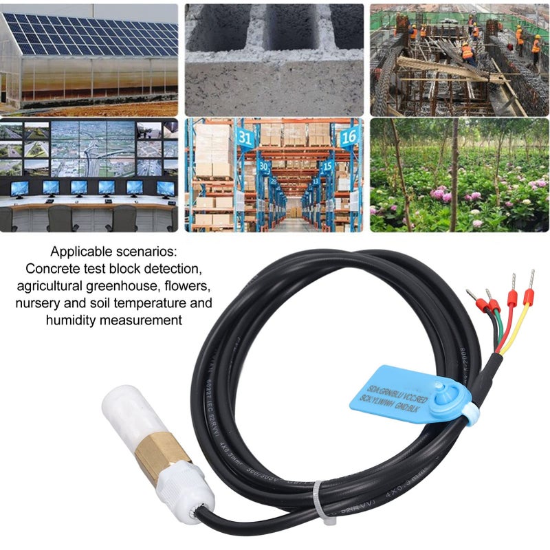 Digital Soil Moisture Temperature Humidity Sensor Probe Accurate Sensitive - Image 5