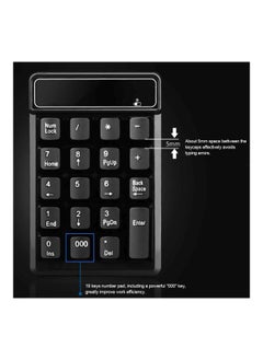 Loquat Wireless Numeric Keypad Black  - Image 2