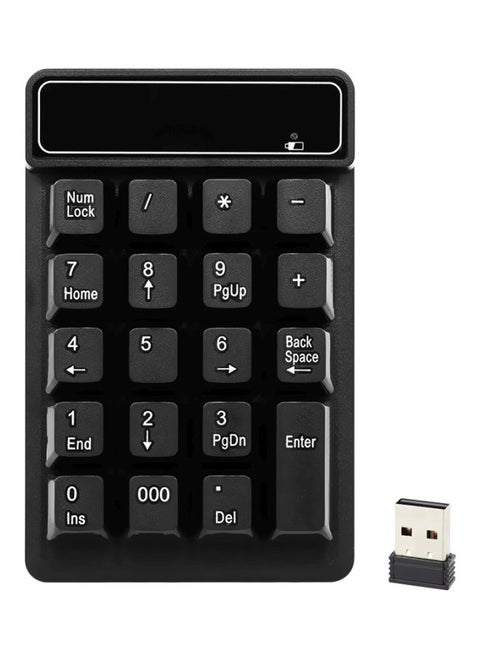 Wireless Numeric Keypad Black