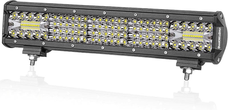 OFFROADTOWN 15 Inch LED Light Bar 224W Quad Row Driving Spot Flood Combo Waterproof - Image 1