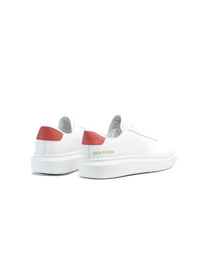 Generic - Basic Leather Flat Sneakers For Men - Image 1