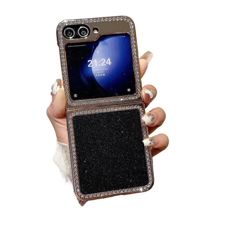 Protective Case | PC | Drop Protection | Black | Shockproof Cover for Samsung Galaxy Z Flip 6 - Image 1