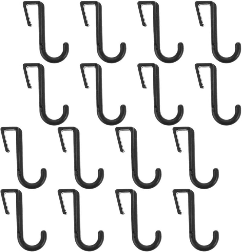 Zerodeko 16pcs Microwave Oven Rack Hooks Plastic Utility Hanging Hooks Kitchen Door Hangers Space-Saving Multi-Functional for Cabinet and Bathroom Organization - Image 1