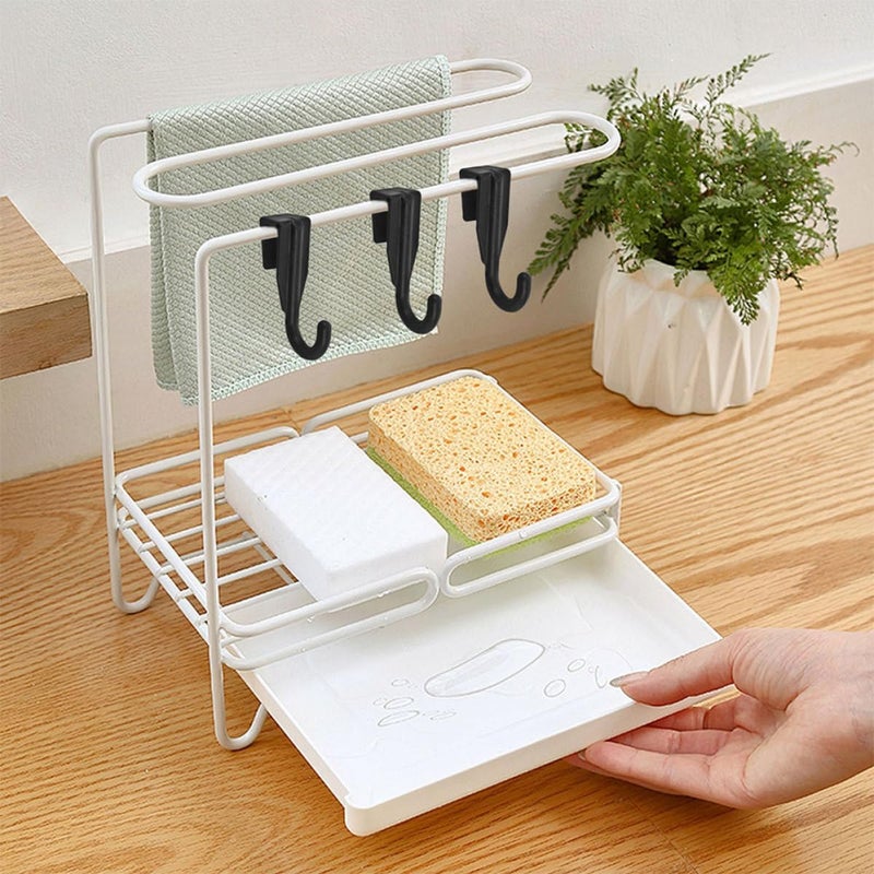 Zerodeko 16pcs Microwave Oven Rack Hooks Plastic Utility Hanging Hooks Kitchen Door Hangers Space-Saving Multi-Functional for Cabinet and Bathroom Organization - Image 4