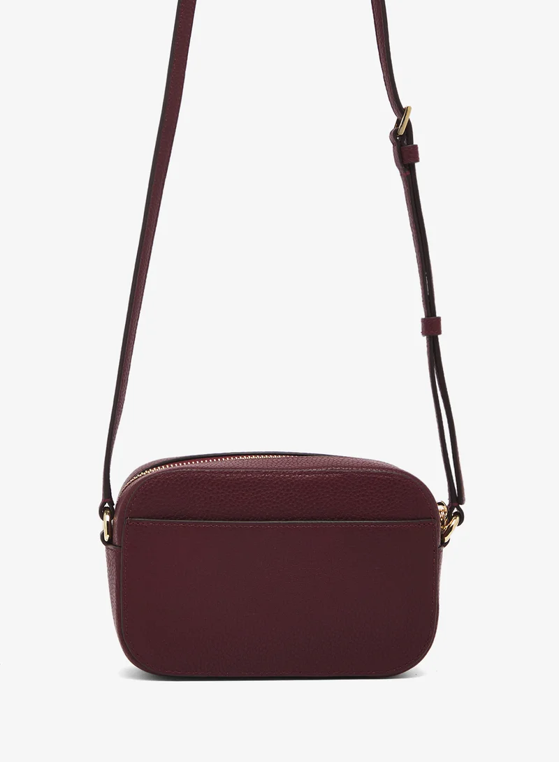 Kate Spade Logo Detail Zip Through Crossbody