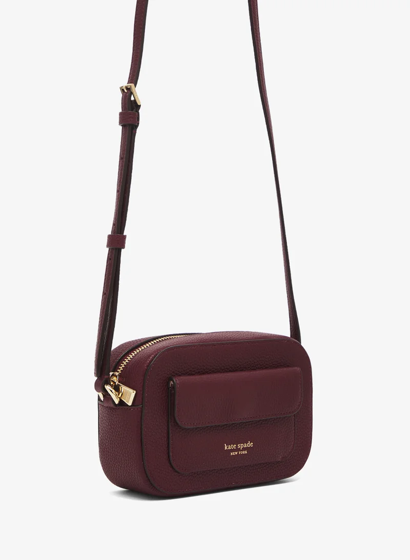 Kate Spade Logo Detail Zip Through Crossbody