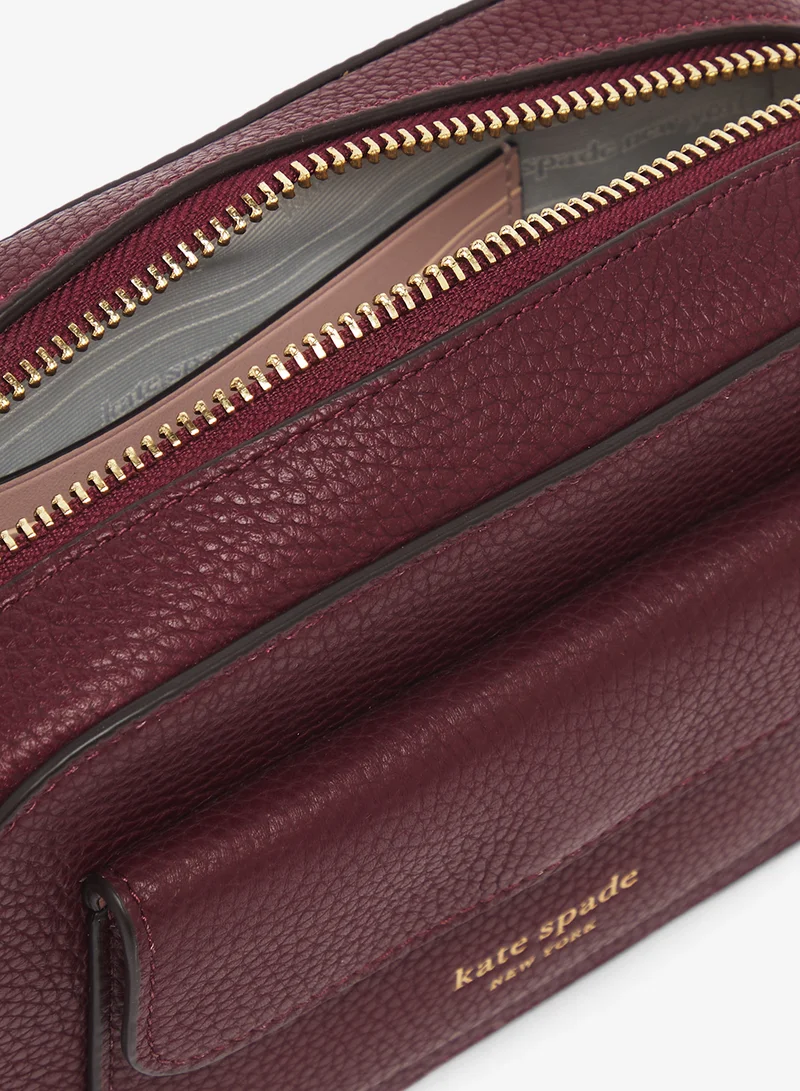 Kate Spade Logo Detail Zip Through Crossbody