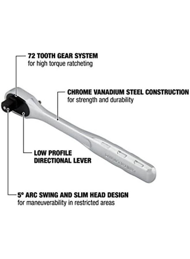 DEWALT Ratchet Quick Release Sae 3 8 Inch Drive Dwmt81097 - Image 2