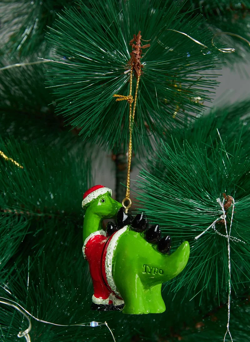 Typo Christmas Stegosaurus Christmas Ornament