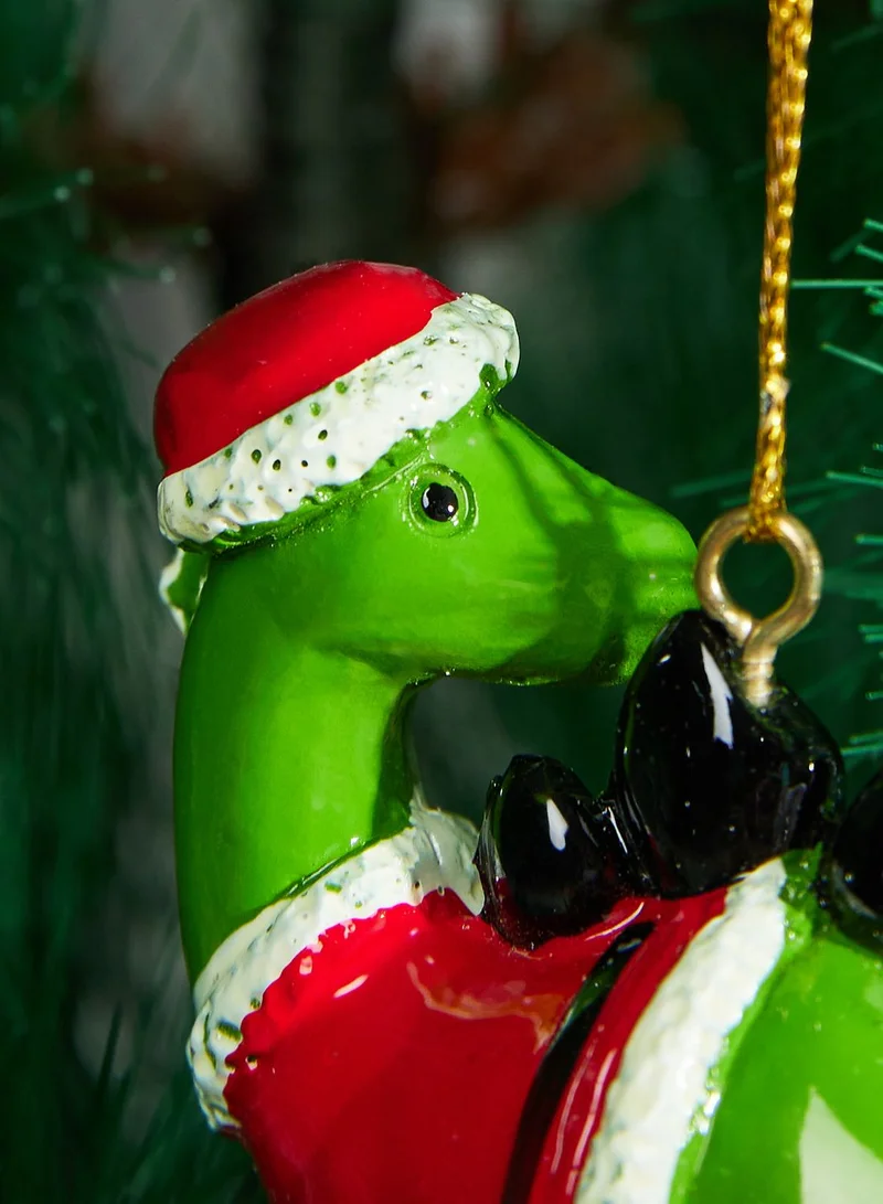 Typo Christmas Stegosaurus Christmas Ornament