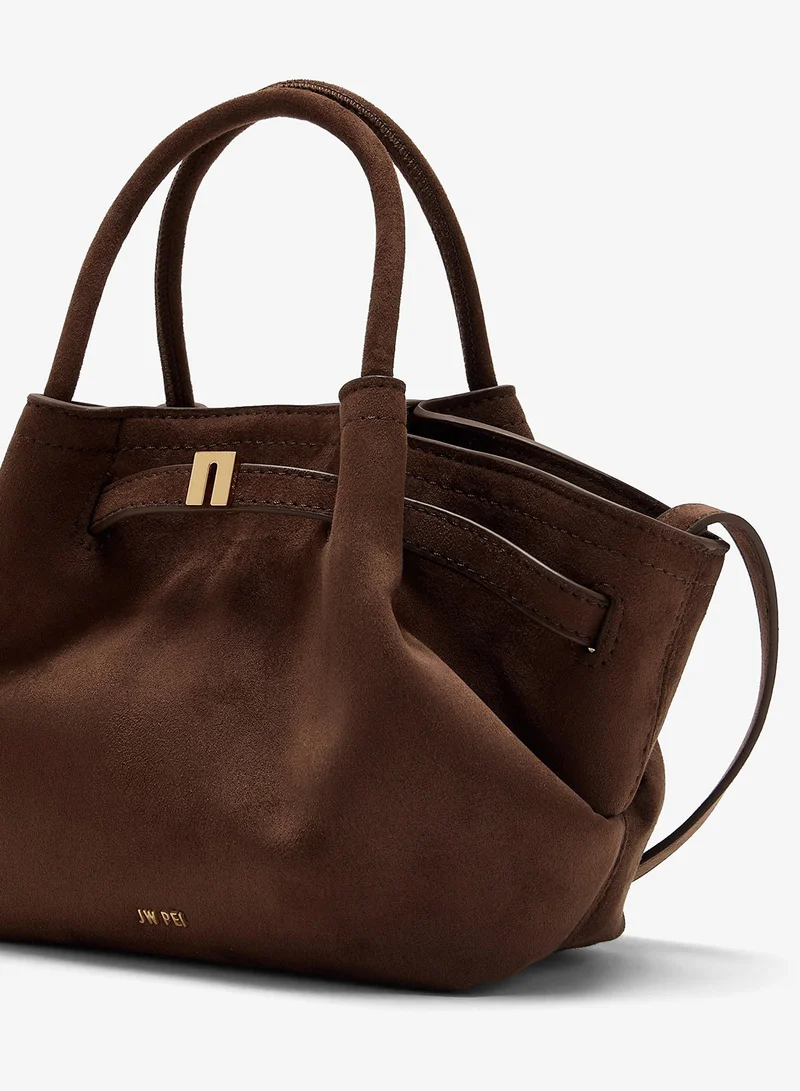 JW PEI  Hana Mini Faux Suede Tote Bag for Women | Best Price UAE