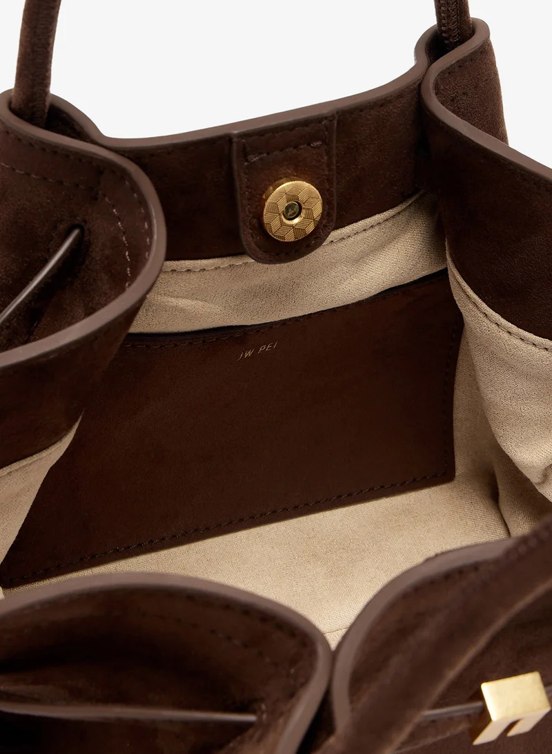 JW PEI  Hana Mini Faux Suede Tote Bag for Women | Best Price UAE