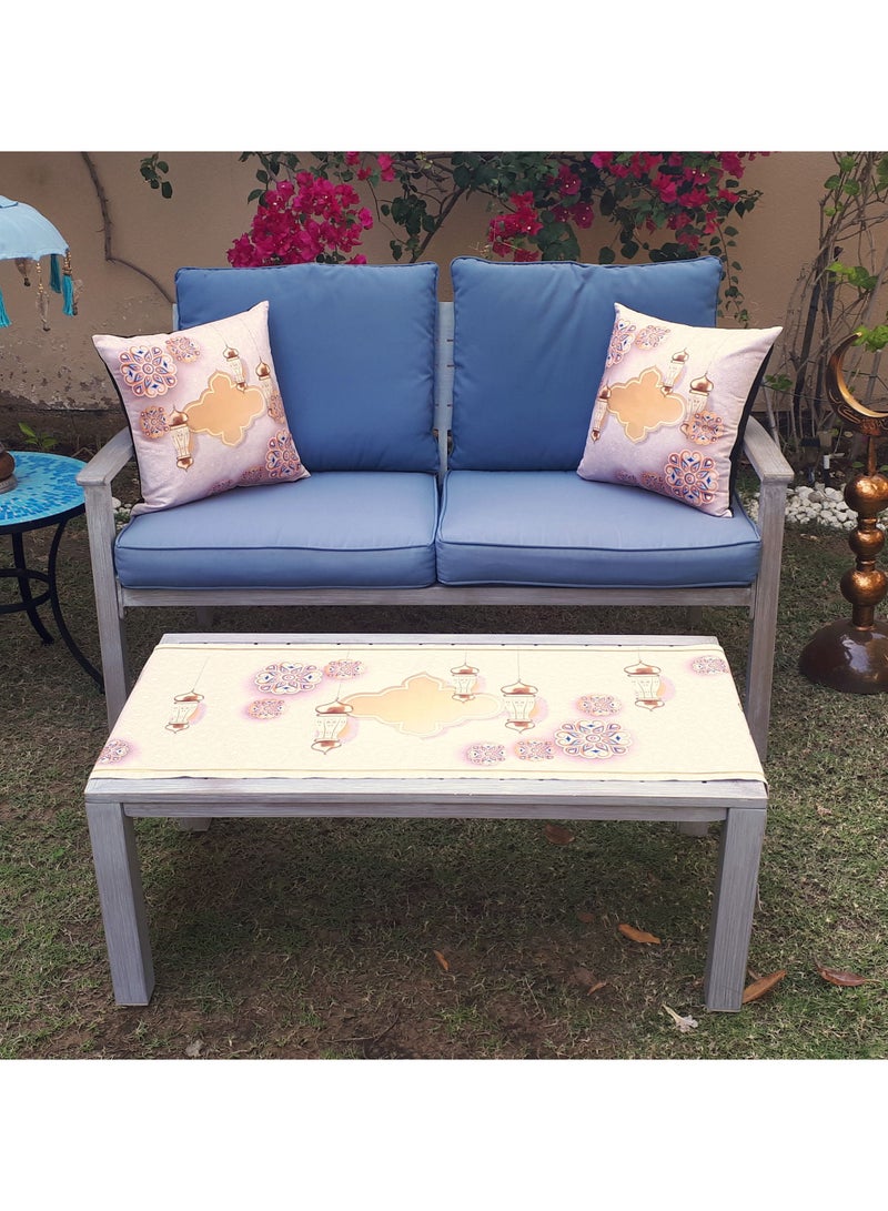 Alwan Eid And Ramadan Table Runner 140x40 cm - Image 4