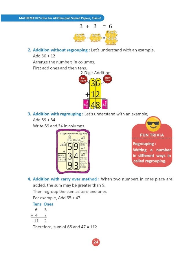 One for All Olympiad Previous Years? Solved Papers, Class-2 Mathematics Book (For 2021-22 Exam)  - Image 5
