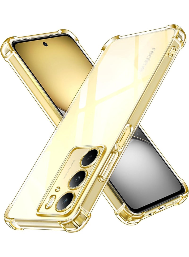 Shockproof Transparent Case Compatible with Oppo Realme C75 - Image 1