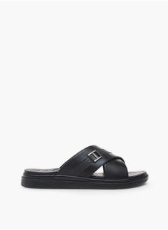 LBL by Shoexpress Cross Strap Slip-On Comfort Sandals  - Image 2