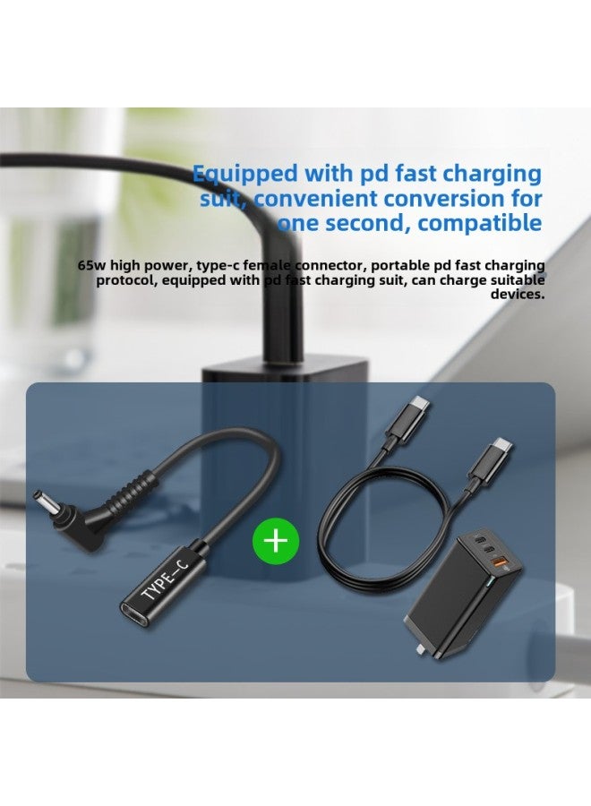 PD Notebook Charging Line Typec Mother To 40135mm For Notebook Computer Pd Power Decoy Fast Charging Line-Color:ypeC Mother To 40135 Short Line 65W  - Image 5