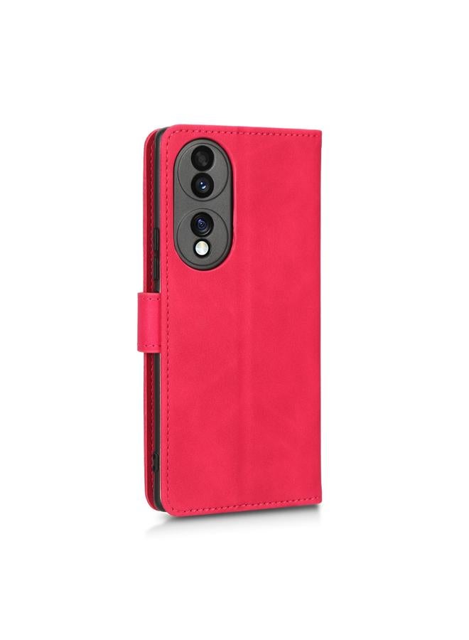 The Bros Phone Case For Honor 70 5G Skin Feel Magnetic Flip Leather Phone Phone Case - Image 3