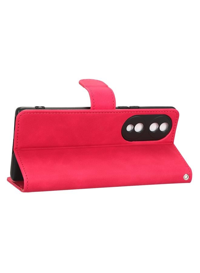 The Bros Phone Case For Honor 70 5G Skin Feel Magnetic Flip Leather Phone Phone Case - Image 5